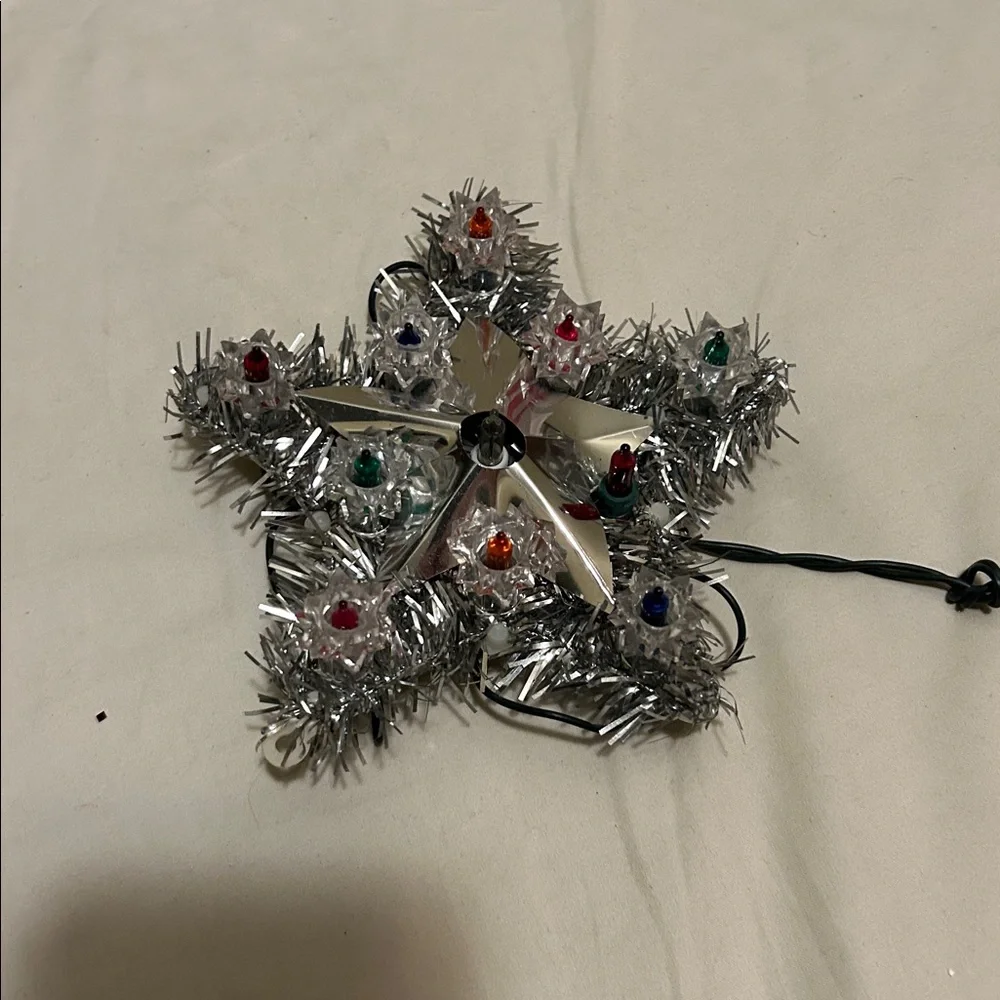 Colorful Star-Shaped String Lights